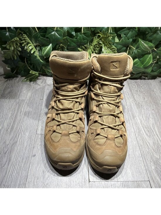 Salomon Quest 4D Forces 2 Tactical Boots Coyote Brown Mens 11.5 UK 11 EU 46 main image 7
